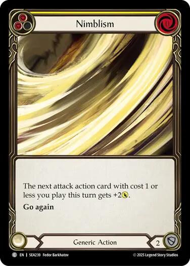Nimblism (Yellow) [SEA239] (High Seas) | Card Merchant Takapuna