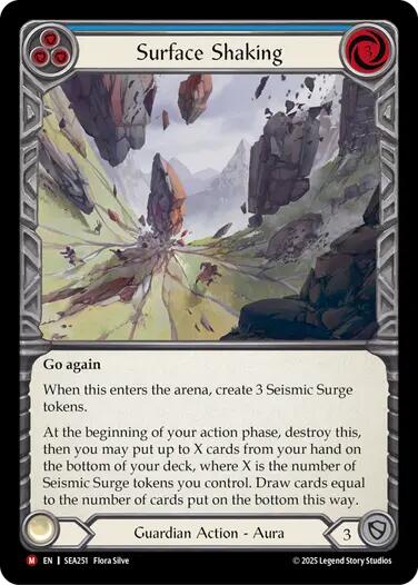 Surface Shaking [SEA251] (High Seas)  Rainbow Foil | Card Merchant Takapuna