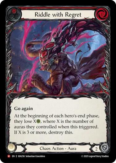 Riddle with Regret [SEA256] (High Seas) | Card Merchant Takapuna