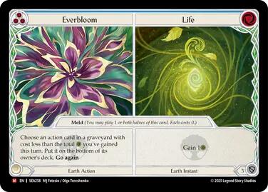 Everbloom // Life [SEA258] (High Seas)  Rainbow Foil | Card Merchant Takapuna