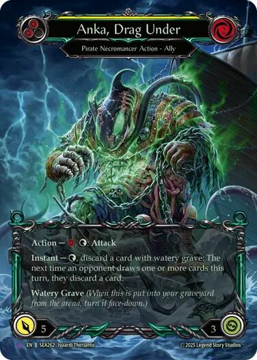 Anka, Drag Under [SEA262] (High Seas)  Cold Foil | Card Merchant Takapuna