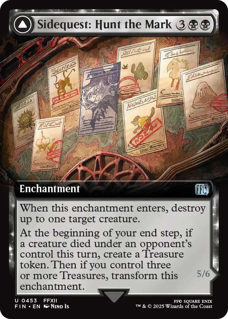 Sidequest: Hunt the Mark // Yiazmat, Ultimate Mark (Extended Art) [FINAL FANTASY] | Card Merchant Takapuna