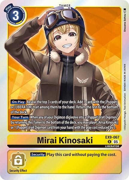 Mirai Kinosaki [EX9-067] [Versus Monsters] | Card Merchant Takapuna