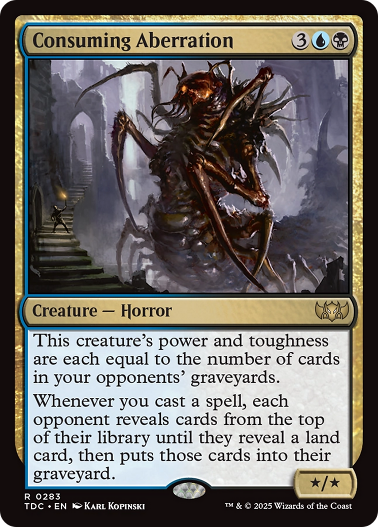 Consuming Aberration [Tarkir: Dragonstorm Commander] | Card Merchant Takapuna