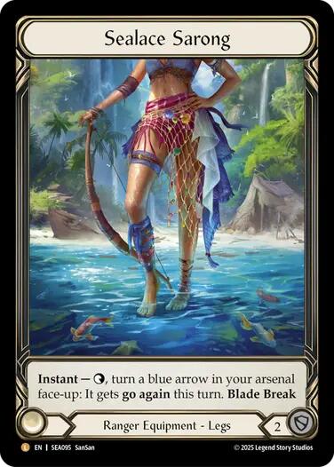 Sealace Sarong (Treasure) [SEA095] (High Seas)  Cold Foil | Card Merchant Takapuna