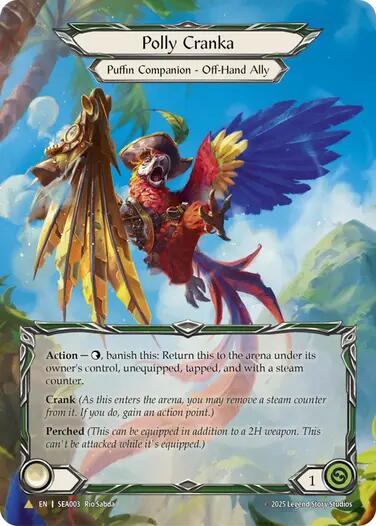 Polly Cranka (Treasure) [SEA003] (High Seas)  Cold Foil | Card Merchant Takapuna
