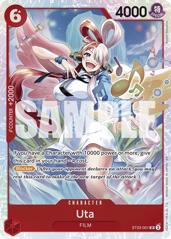 Uta [Starter Deck: Red Shanks] | Card Merchant Takapuna