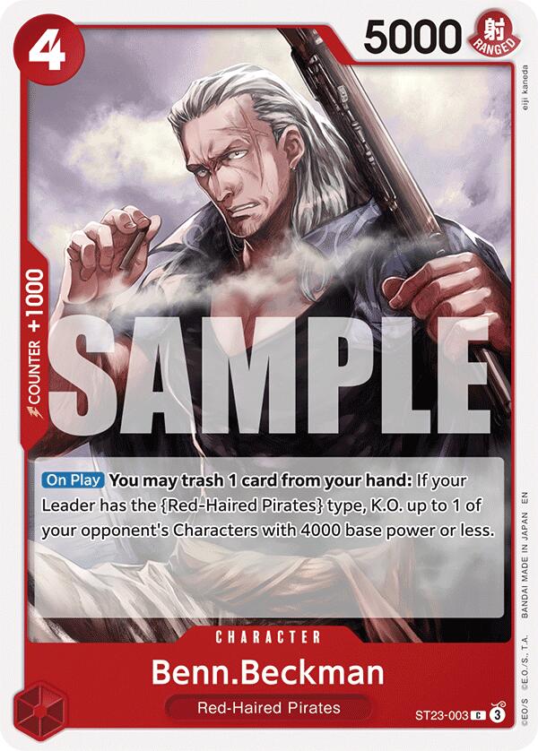 Benn.Beckman [Starter Deck: Red Shanks] | Card Merchant Takapuna