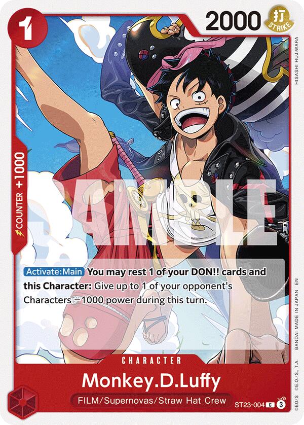Monkey.D.Luffy [Starter Deck: Red Shanks] | Card Merchant Takapuna