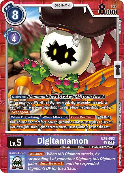 Digitamamon [EX9-063] [Versus Monsters] | Card Merchant Takapuna
