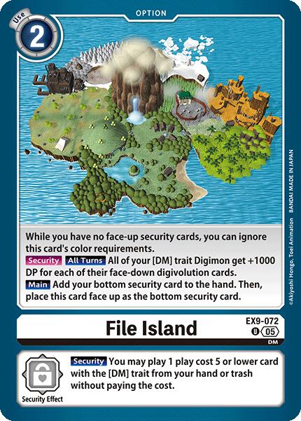 File Island [EX9-072] [Versus Monsters] | Card Merchant Takapuna
