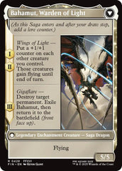 Dion, Bahamut's Dominant // Bahamut, Warden of Light (Extended Art) [FINAL FANTASY] | Card Merchant Takapuna