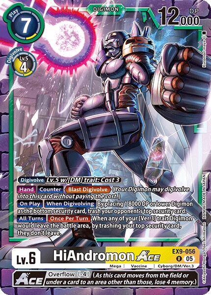 HiAndromon ACE [EX9-056] [Versus Monsters] | Card Merchant Takapuna