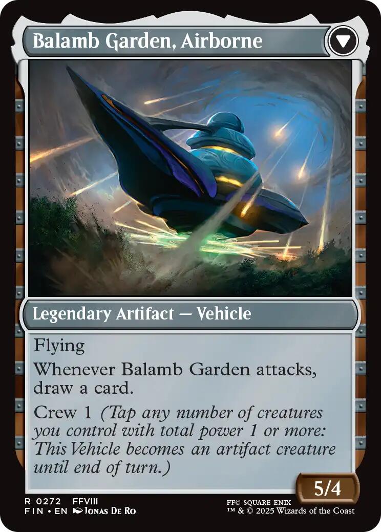 Balamb Garden, SeeD Academy // Balamb Garden, Airborne [FINAL FANTASY] | Card Merchant Takapuna