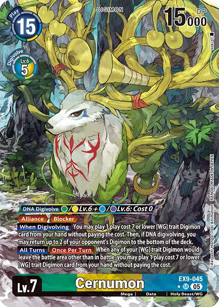 Cernumon [EX9-045] (Alternate Art) [Versus Monsters] | Card Merchant Takapuna