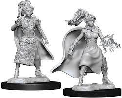 D&D Nolzur's Marvelous Unpainted Miniatures Human Sorcerer (Female) | Card Merchant Takapuna