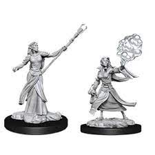 D&D Nolzur's Marvelous Unpainted Miniatures Elf Sorcerer (Female 2) | Card Merchant Takapuna