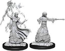 D&D Nolzur's Marvelous Unpainted Miniatures Elf Wizard (Female) | Card Merchant Takapuna