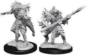D&D Nolzur's Marvelous Unpainted Miniatures Sahuagin | Card Merchant Takapuna
