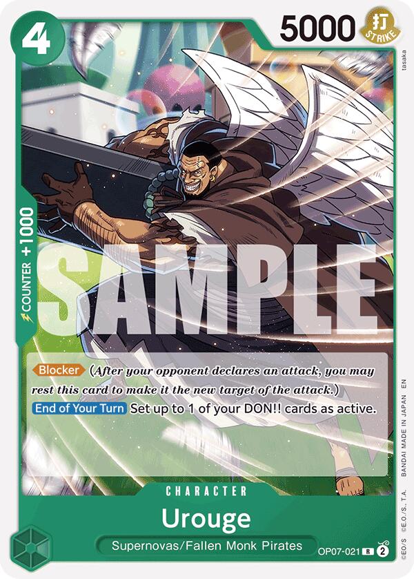 Urouge (Reprint) [Starter Deck: GREEN Jewelry Bonney] | Card Merchant Takapuna