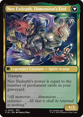 Exdeath, Void Warlock // Neo Exdeath, Dimension's End [FINAL FANTASY] | Card Merchant Takapuna