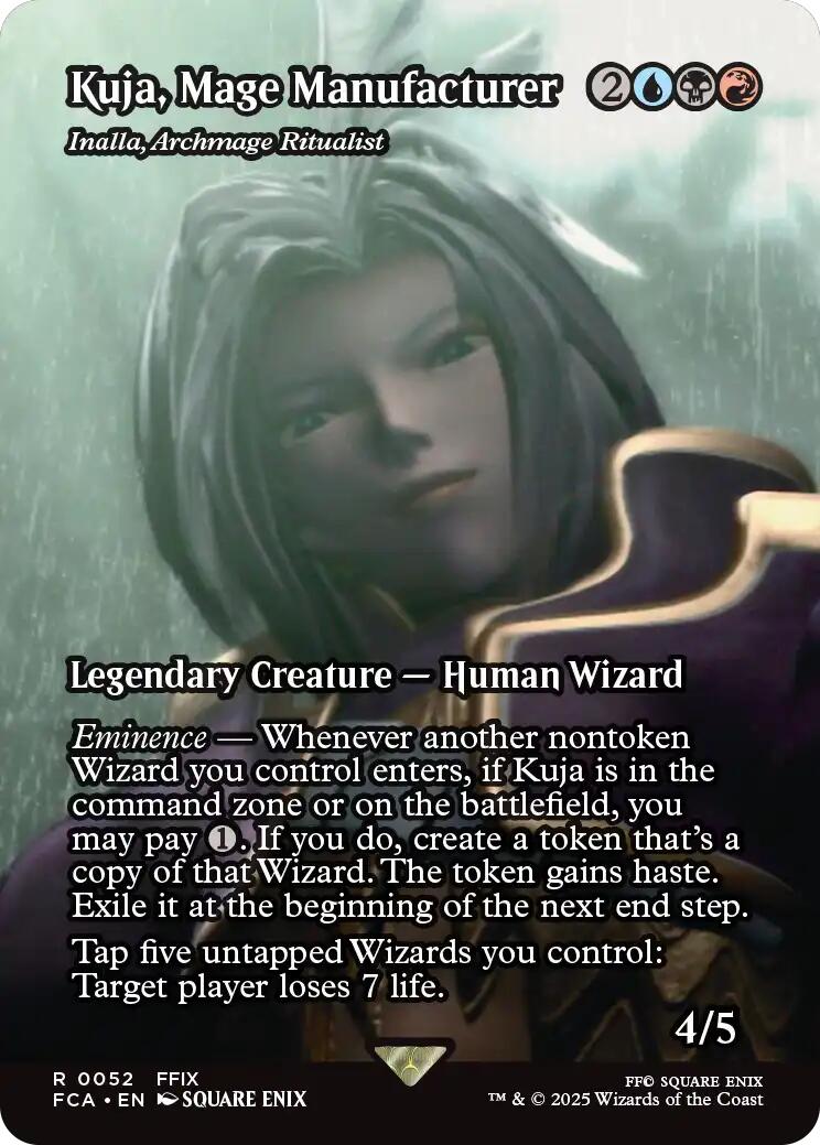 Kuja, Mage Manufacturer - Inalla, Archmage Ritualist (Showcase) [FINAL FANTASY : Through the Ages] | Card Merchant Takapuna