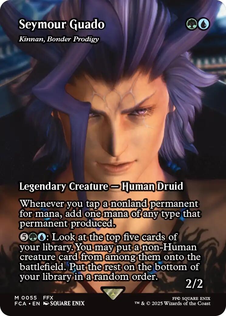 Seymour Guado - Kinnan, Bonder Prodigy (Showcase) [FINAL FANTASY : Through the Ages] | Card Merchant Takapuna