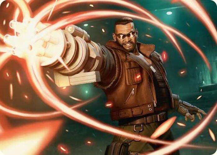 Barret Wallace Art Card [FINAL FANTASY Art Series] | Card Merchant Takapuna