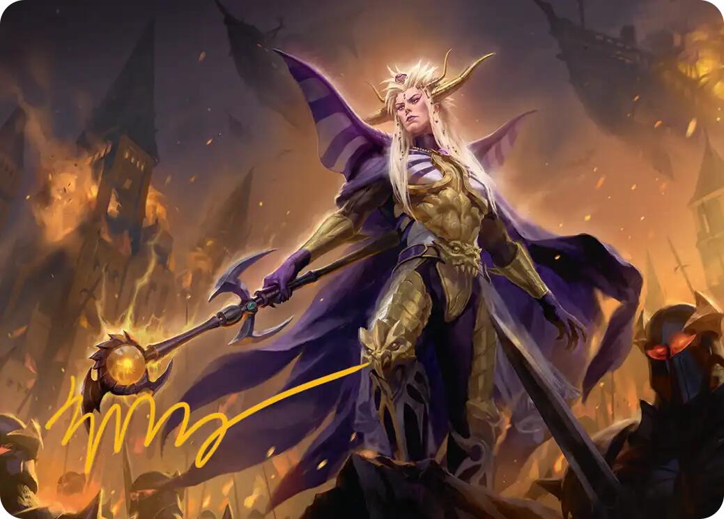 The Emperor of Palamecia Art Card (Gold-Stamped Signature) [FINAL FANTASY Art Series] | Card Merchant Takapuna