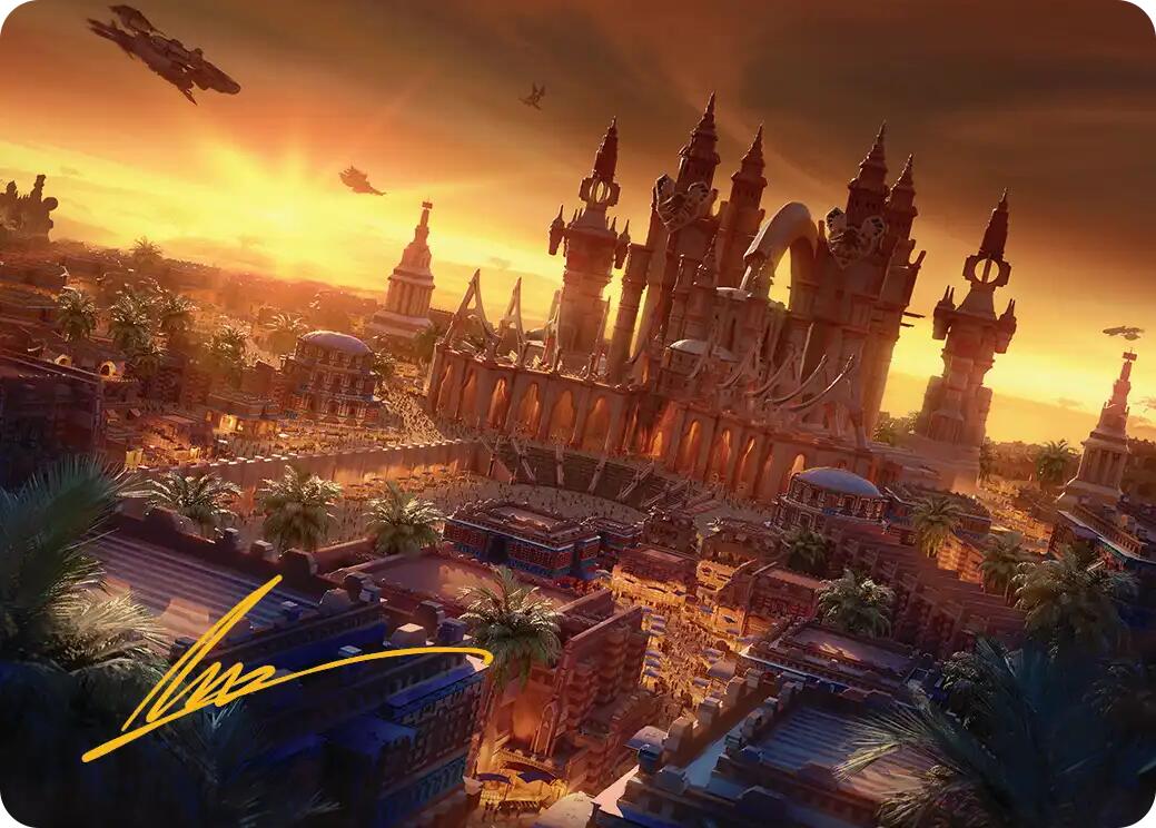 Rabanastre, Royal City Art Card (Gold-Stamped Signature) [FINAL FANTASY Art Series] | Card Merchant Takapuna