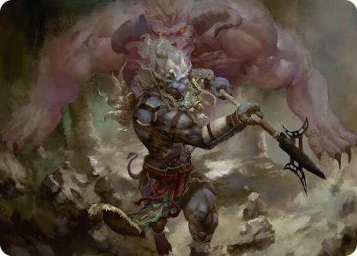 Kimahri, Valiant Guardian Art Card [FINAL FANTASY Art Series] | Card Merchant Takapuna