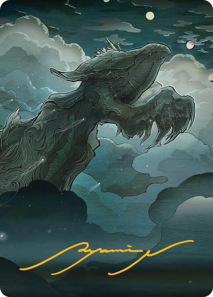 Sin, Spira's Punishment Art Card (Gold-Stamped Signature) [FINAL FANTASY Art Series] | Card Merchant Takapuna