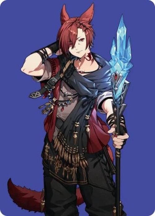 G'raha Tia, Scion Reborn Art Card (51) [FINAL FANTASY Art Series] | Card Merchant Takapuna
