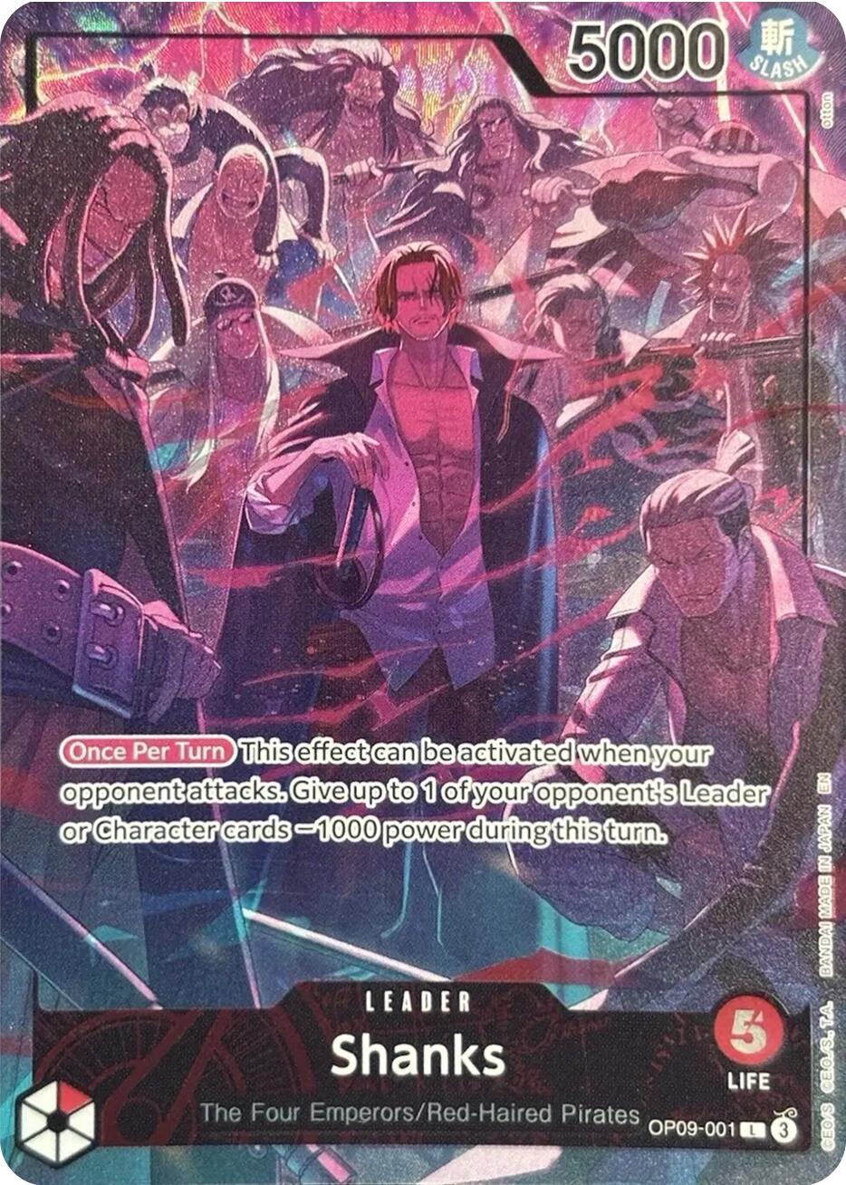 Shanks (English Version 2nd Anniversary Set) [One Piece Promotion Cards] | Card Merchant Takapuna