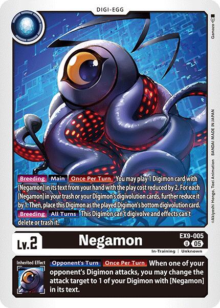 Negamon [EX9-005] [Versus Monsters] | Card Merchant Takapuna