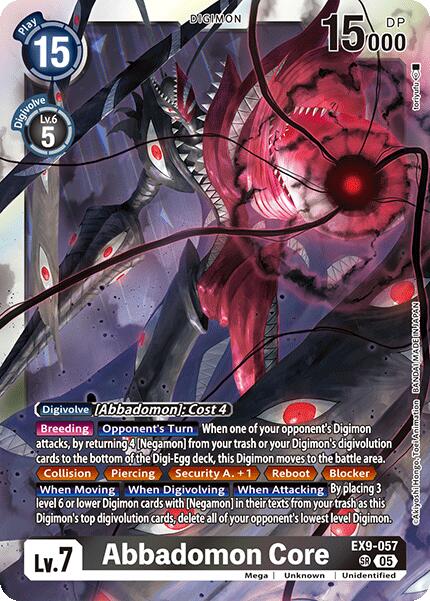 Abbadomon Core [EX9-057] [Versus Monsters] | Card Merchant Takapuna