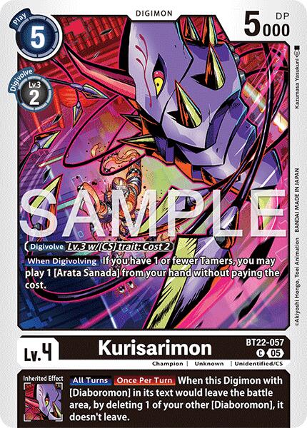Kurisarimon [BT22-057] [Cyber Eden] | Card Merchant Takapuna
