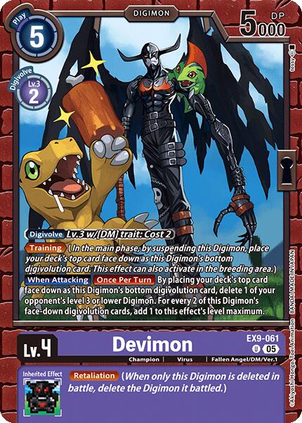 Devimon [EX9-061] [Versus Monsters] | Card Merchant Takapuna