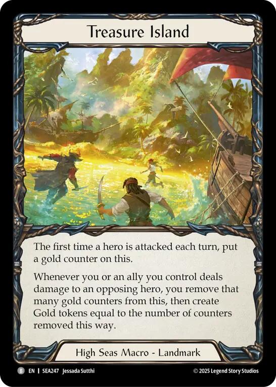 Sticky Fingers // Treasure Island [SEA124//SEA247] (High Seas) | Card Merchant Takapuna