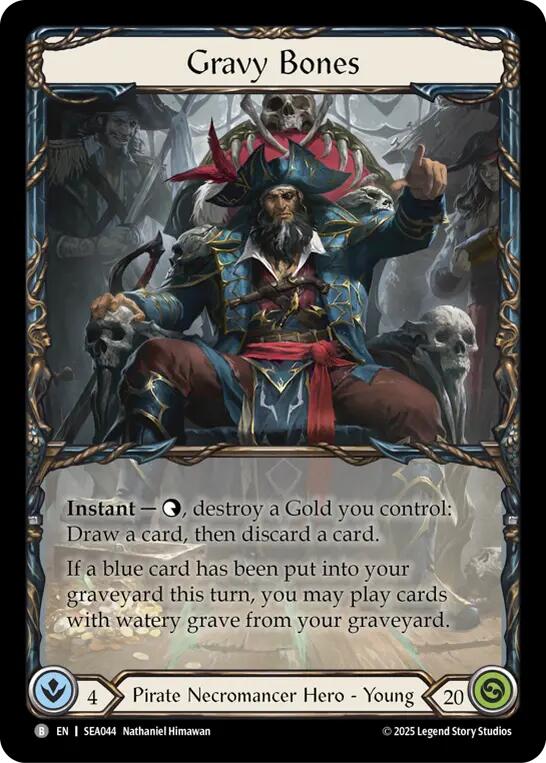 Gravy Bones // Treasure Island [SEA044//SEA247] (High Seas) | Card Merchant Takapuna