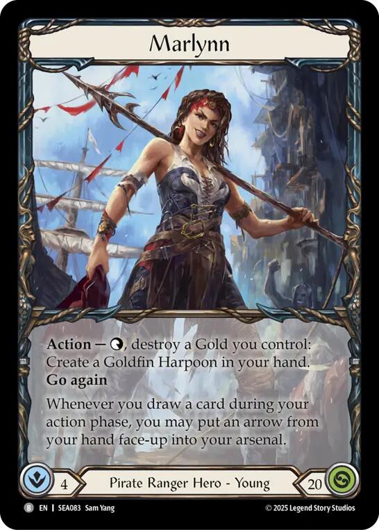 Marlynn // Treasure Island [SEA083//SEA247] (High Seas) | Card Merchant Takapuna