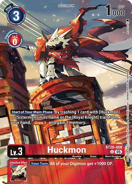 Huckmon [BT20-008] (Box Topper) [Versus Monsters] | Card Merchant Takapuna