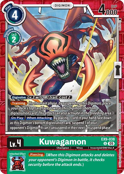 Kuwagamon [EX9-038] [Versus Monsters] | Card Merchant Takapuna