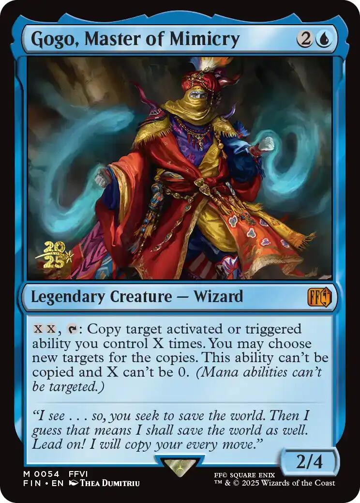 Gogo, Master of Mimicry [FINAL FANTASY Prerelease Promo] | Card Merchant Takapuna