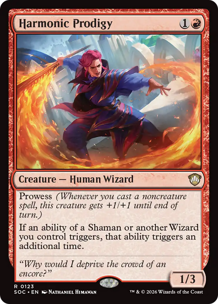 Harmonic Prodigy [Secrets of Strixhaven Commander] | Card Merchant Takapuna