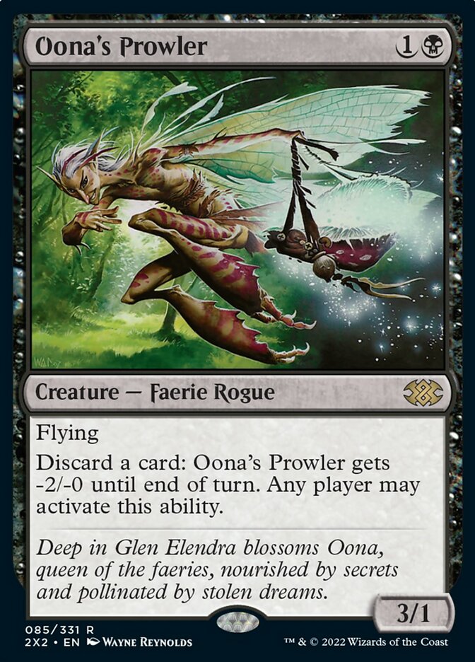 Oona's Prowler [Double Masters 2022] | Card Merchant Takapuna