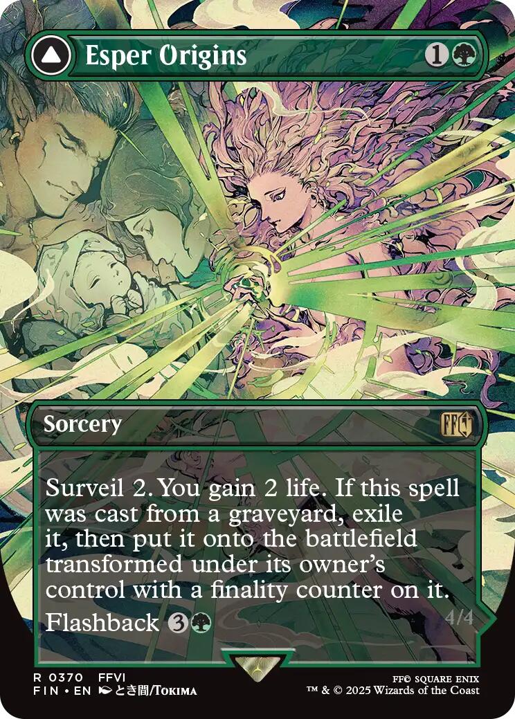 Esper Origins // Summon: Esper Maduin (Borderless) [FINAL FANTASY] | Card Merchant Takapuna