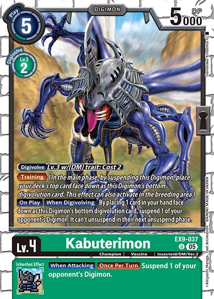 Kabuterimon [EX9-037] [Versus Monsters] | Card Merchant Takapuna