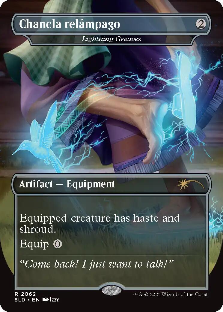 Chancla relampago - Lightning Greaves [Secret Lair Drop Series] | Card Merchant Takapuna
