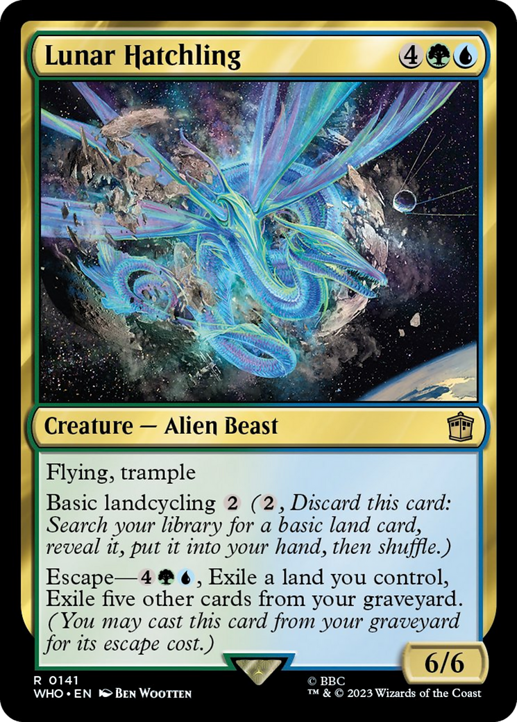 Lunar Hatchling [Doctor Who] | Card Merchant Takapuna